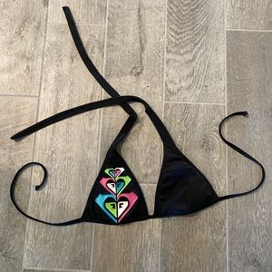 Roxy Triangle Bikini Top - Size Medium